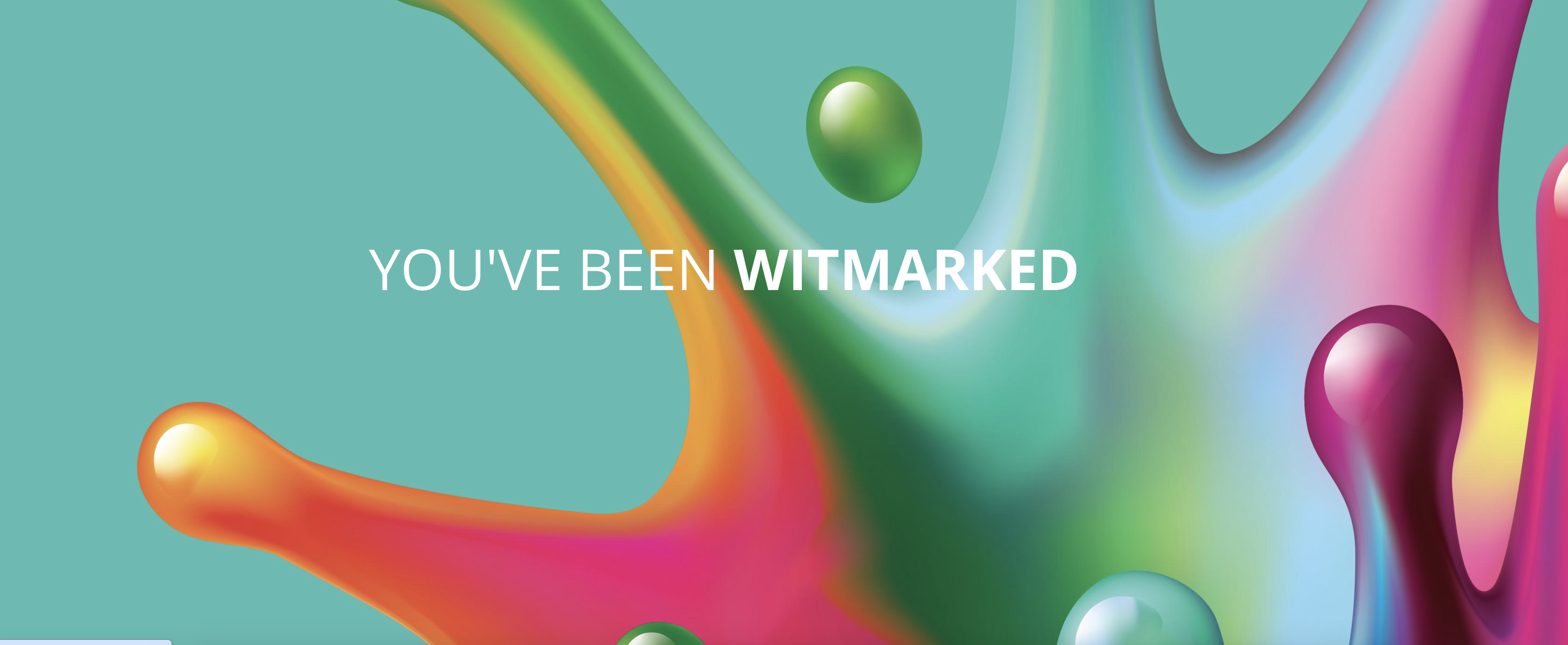 You've Been WitMarked header