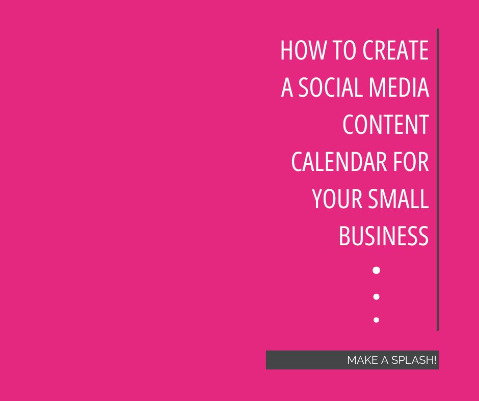 How To Create a Social Media Content Calendar